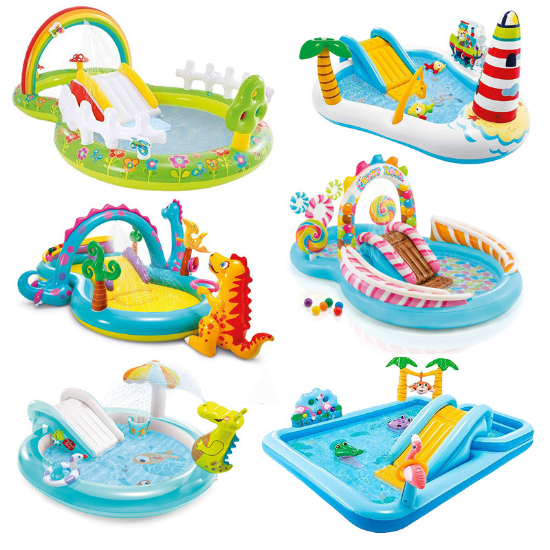 Swimming pool baby inflatable swimming pool family large ocean ball pool home baby spray pool - Kinderkleidung