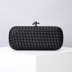 Hand-woven Bags Women Evening Bag Clutch Purses Fashion Simple Shoulder Crossbody Bags Ladies Casual Banquet Dress Bag for...