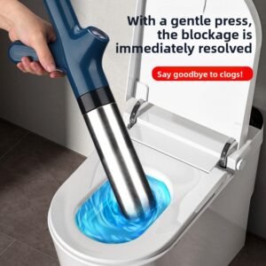 New Model Pipe One-Push Stainless Steel Household Sewer Floor Drain Dredge Toilet Suction - Waschen & Reinigen