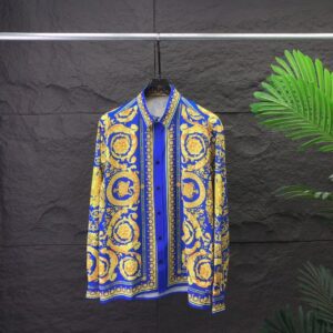 Fashionable Ver long sleeved shirt with 3D letter print pattern, unisex cardigan jacket - Herrenbekleidung