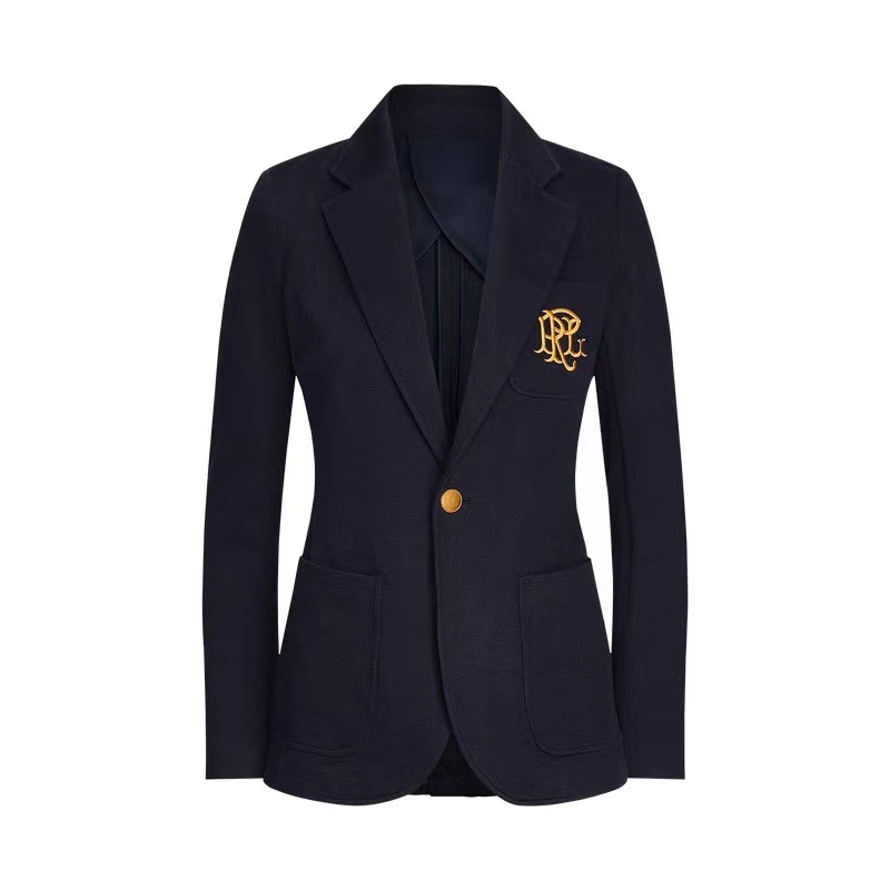 Women's Clothing Designer Double Sided Knitted Embroidered Suit Temperament Commuting British Style Slim And Versatile Col...