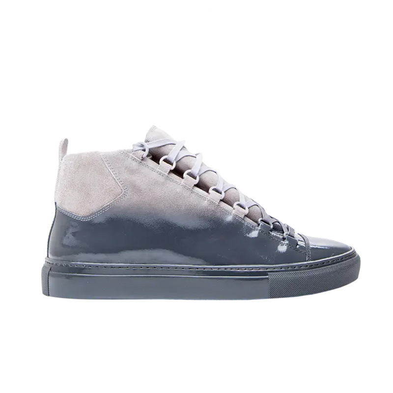 Premium Genuine Leather Casual Sneakers For Men & Women - Classic Low & High Top Unisex Shoes With Breathable Comfort & Sl...