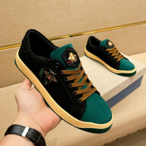 Fuguqi 2023 New Little Bee Men's Board Korean Edition Trendy Genuine Leather Matte Casual Shoes - Schuhe | Technik & Gadgets