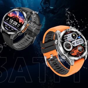 Garmin's Bestselling HD300 Bluetooth Smartwatch Outdoor Deep Waterproof Diving Capable 30m AMOLED Screen - Computer
