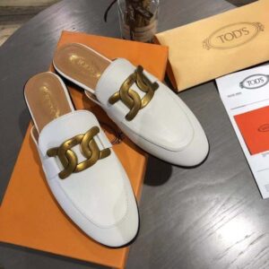 High End 2024 Potato Silk Metal Buckle Flat Bottom Muller With Baotou Half Tuo Lefu Shoes - Schuhe | Technik & Gadgets