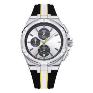 Lacroix Wrist Watches Mens Watches Six Needles All Dials Work Quartz Wastch Top Luxury Brand Chronograph Clock Rubber Belt...