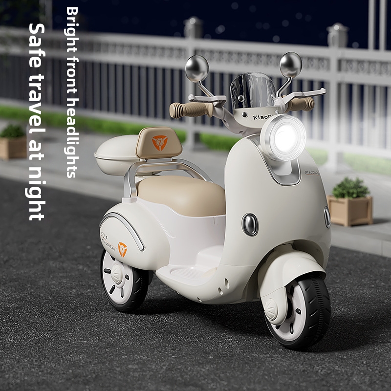 Children's Electric Motorcycles Tricycles & Cars Remote Controlled Ride on Toy for Boys & Girls Rechargeable Unisex Plasti...