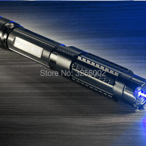 NEW Laser Light Pointer 450nm Blue 445nm 100000m Focusable Burning Hunting Accessories Cat Toy Lazer Torch No Battery - Sp...