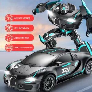 New Gesture Sensing Transforming Remote Control Children's Car Electric Racing King Kong Robot Boy Toy - Spielzeug