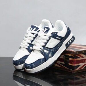 LlV Men's Spring, Breathable, Versatile Casual Leather Sneakers Teenagers, Thick-soled Height-increasing Couple's Trendy -...
