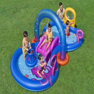 Deep Sea Animal Play Pool Inflatable Swimming Slide Ocean Animal Theme Children's Outdoor Water Fun - Spielzeug
