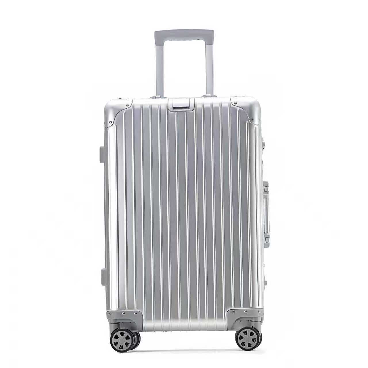 Premium Magnesium-Aluminum Alloy Luggage Set With Locking System, 360° Spinner Wheels & Expandable Design - Taschen