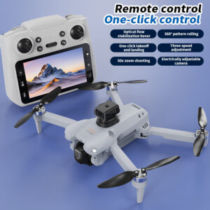New Cross-border Product I7 PRO Drone 4K High-definition Photography With Screen Remote Control Brushless Quadcopter - Com...