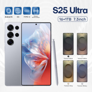 S25 Ultra New 8 Core Cross Border Smartphone, 4+64G Android 13 Inch Low Price Phone, Export Version - Handys
