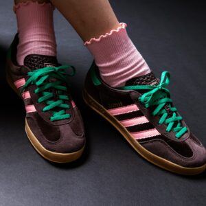 Adidas Originals GAZELLE INDOOR UNISEX - Trainers - Brownish Pink-green - Andere Sportarten | Technik & Gadgets