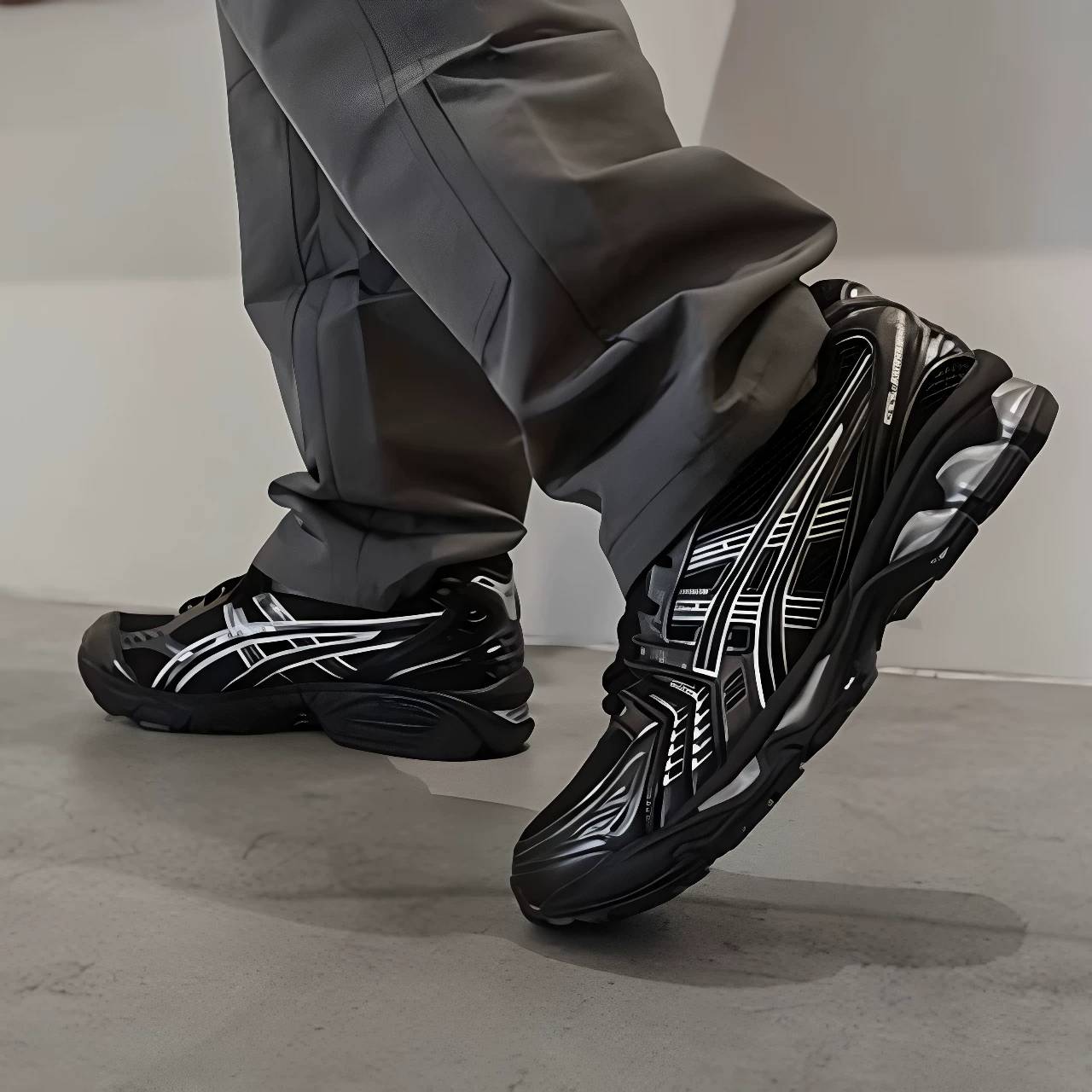 ASICS Gel-Kayano 14 Unisex Sneakers 1201A019-006 Black Gray - Andere Sportarten | Technik & Gadgets