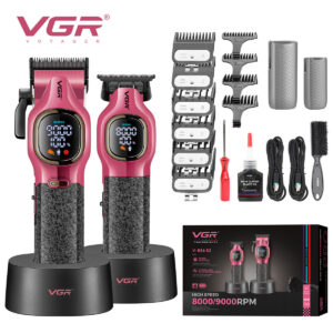 Electric Hair Clipper Set with Base Charging High Speed 8000 9000 RPM New - Kochen | Technik & Gadgets