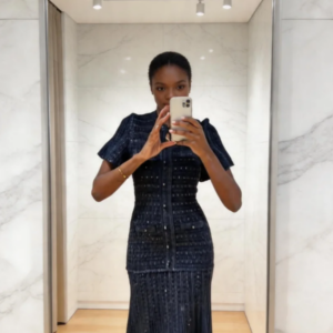 European American Fashion Women's Button Down Sequin Dress Slim Fit Maxi Dress Female Wedding Guest Cocktail Club Holiday ...