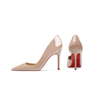 Red Sole Nude Inner Ultra Thin Heel High Heels Summer New European And American Large Size Women's Shoes Side Hollow - Schuhe