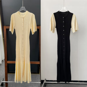 Women's Clothing Elegant Slim Knitted Dress - Damenbekleidung | Technik & Gadgets
