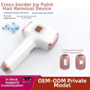 Handheld Ice Point Hair Removal Device Multifunctional IPL Intense Pulsed Light For Skin Rejuvenation And Full Body Use - ...