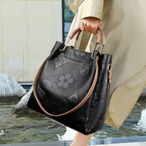 Handbag For Women Hot-Selling New Model High-End Fashion Embossed Tote Large Capacity Mother-Daughter Bucket Bag - Taschen